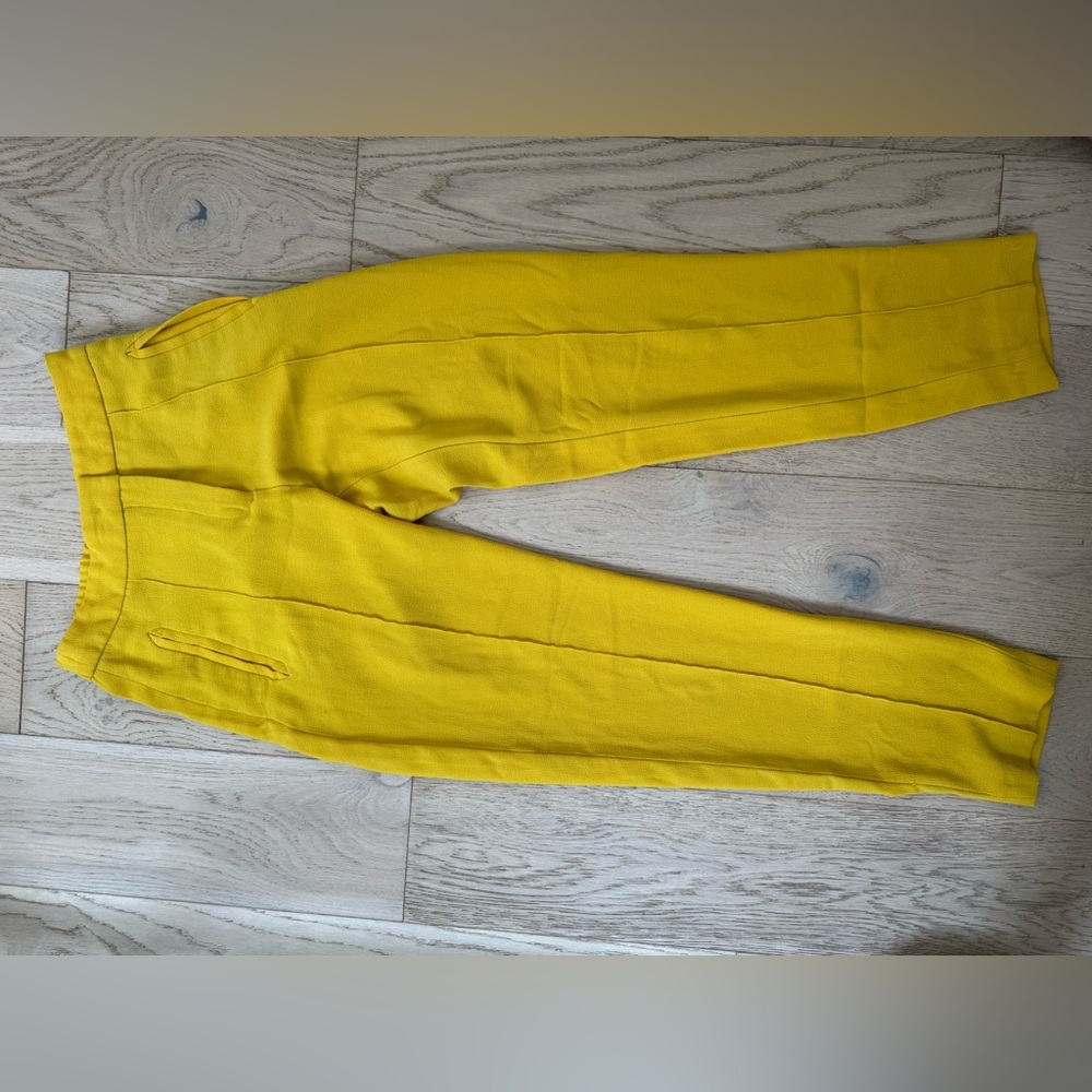 Zara Bold Yellow Pants